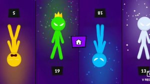 Играем игры на двоих троих четверых с друзьями стикмен