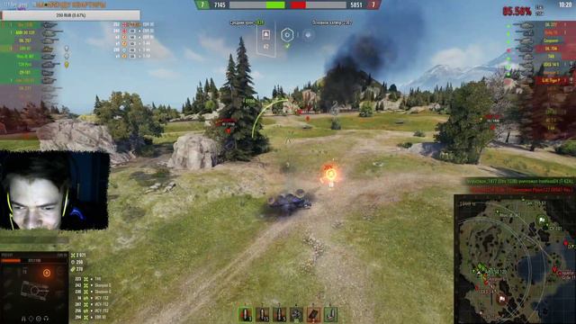 ●ВЕЧЕРНИЙ СТРИМ● ИГРАЮ В WOT● WORLD OF TANKS● смотреть онлайн