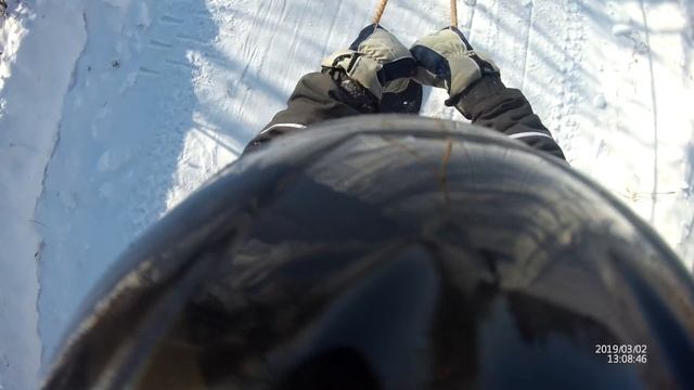 В деревне на снегоходе + сноуборд смотреть онлайн