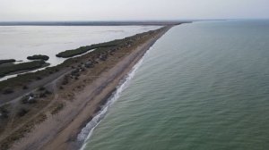 Песчаный пляж Крыма/ Озеро Кызыл-Яр/ Начало бархатного сезона Часть 3