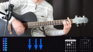 Макс Корж - Движ (Лайф) на гитаре, как играть, бой и аккорды от Гитар Ван