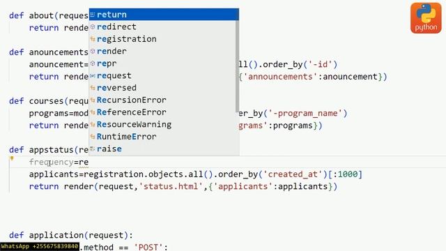 WEB DESIGN PYTHON AND DJANGO how to create html  data table to fetch applicants from MySQL  databas
