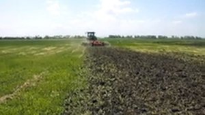 Первое испытание в 2014 году бороны дискочизельной РОСОМАХА БДЧ 5х4 производства БДТ-АГРО