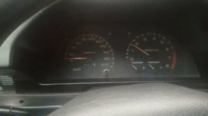 Mitsubishi lancer 1992 glxi, 400000 km, cold start on - 15C.