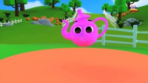 Я немного чайник | 3D потешки | 3D Nursery Rhyme For kids | I am a Little Teapot