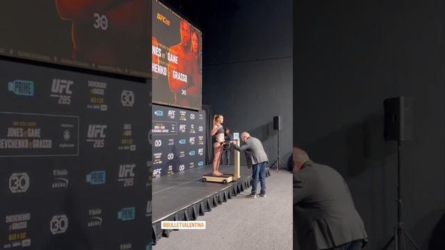 UFC 285: Валентина Шевченко взвешивание #ufc285 #valentinashevchenko