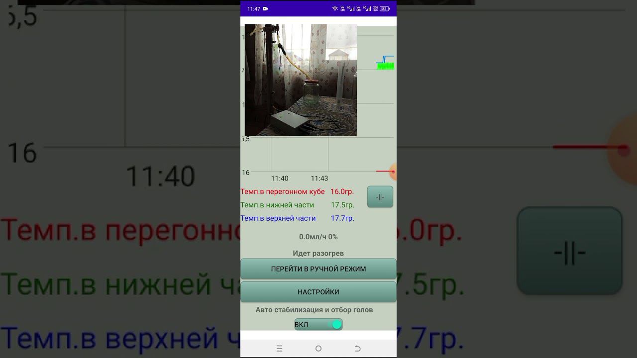 1 часть. Испытания автоматики версии 2,0. Обзор системы разогрев куба.