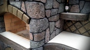 Мангал - арт бетон