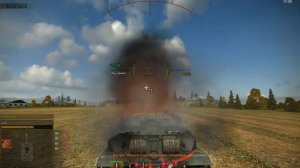 Поджигаем и взрываем боеукладку у ИС-7. World of Tanks