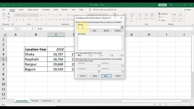 Microsoft Excel 2019 Full Course Bangla Tutorial | Class 20 | Pivot Table | Only Excel Tutorial