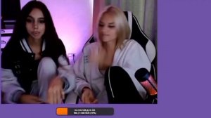 Момент со стрима Аллен и Лии.