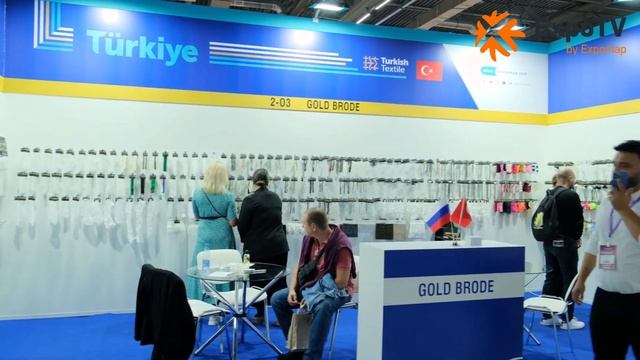 Съемка выставки Текстильлегпром 2023 (осень) студией ExpoTV