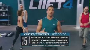 Liift4 - week 5 - 1 chest/triceps liift 50/50