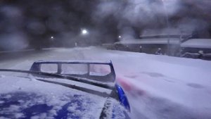 Субару Импреза СТИ Зима в Городе