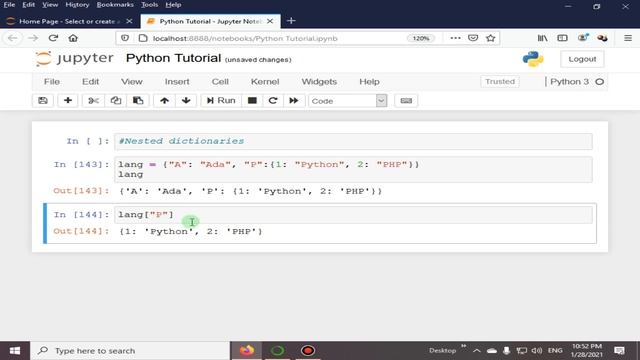 Nested Dictionaries In Python | Python 4 You | Lecture 159