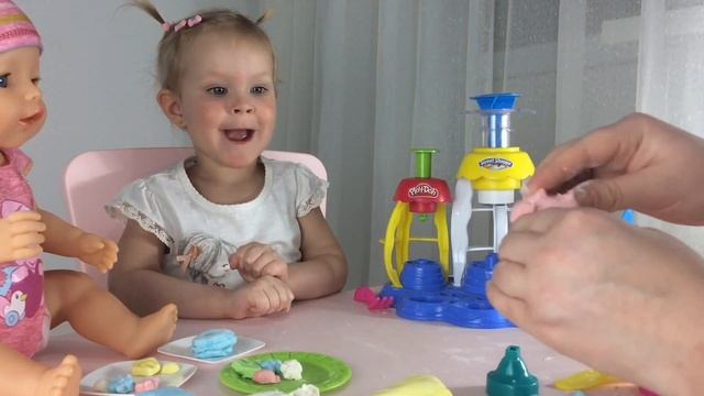 ❤ Конфеты из Плей До для куклы Беби Бон Маша как МАМА готовит много сладостей и много конфет смотреть онлайн