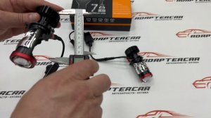 Би-светодиодные мини-линзы Y7 H4 12-24V 6000K