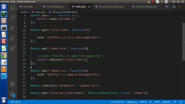 Learn Laravel 8 Beginners Tutorial #6 - Routing in Laravel 8 #2