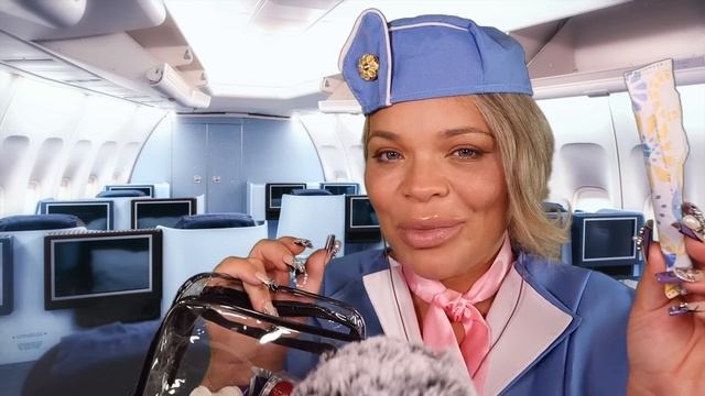 ASMR First Class Flight Attendant (Personal Attention) смотреть онлайн