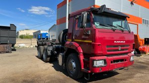 Обновленный седельный тягач Камаз-6520 - обзор модели...