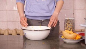 Моя собака. Готовим еду для щенка. Рубец + тыква.