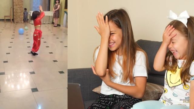 РЕАКЦИЯ НА СТАРОЕ ВИДЕО/Аня и Маша Смотрят Семейный Архив смотреть онлайн