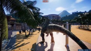 2 Baryonyx & 2 Spinosaurus Breakout & Fight! Jurassic World Evolution Mods (4K 60FPS)