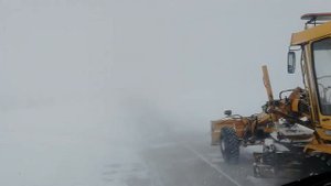 Метель на трассе