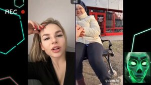 Замира загадала веселое желание в батле тик ток