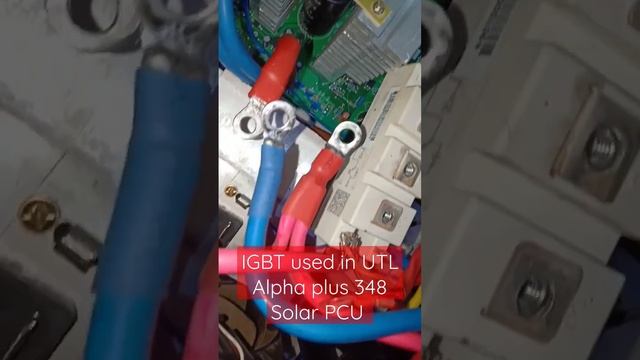 IGBT used in UTL Alpha plus MPPT Solar pcu