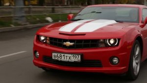 Chevrolet Camaro SS Тест-драйв в программе Москва рулит