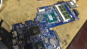 Toshiba L850 диагностика неисправности видеочипа