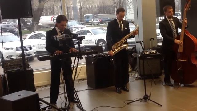 Джазовое трио на корпоратив, презентацию, встречу гостей. Jazz Forever Band- трио без вокала