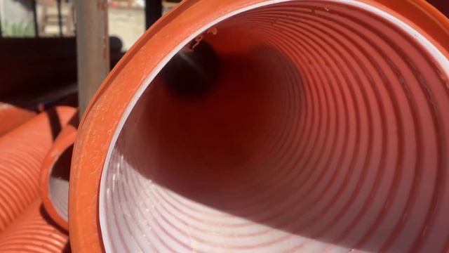 Гофрированные канализационные трубы. Преимущества Полиэтиленовых двухслойных труб - САНМИКС