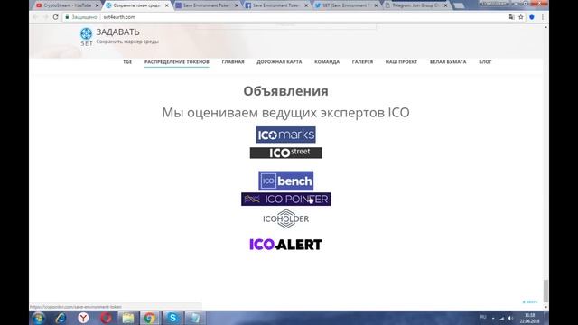 Save Environment Token - система продвижения экологически чистых продуктов на блокчейн смотреть онлайн