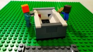 lego мультик 3 / Стив и Алекс строят ванну из лего / как собрать маленькую ванну из лего