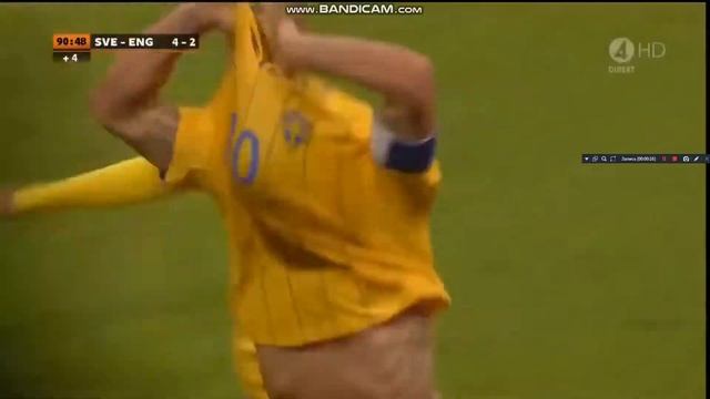 Самый лучшии гол в истории футбола Ибрагимовича ((Швеция-Англия 4-2 )) смотреть онлайн