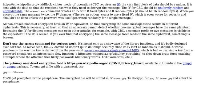 Ubuntu: Why hash file are always different in openssl aes-256-cbc output files? (2 Solutions!!) смотреть онлайн