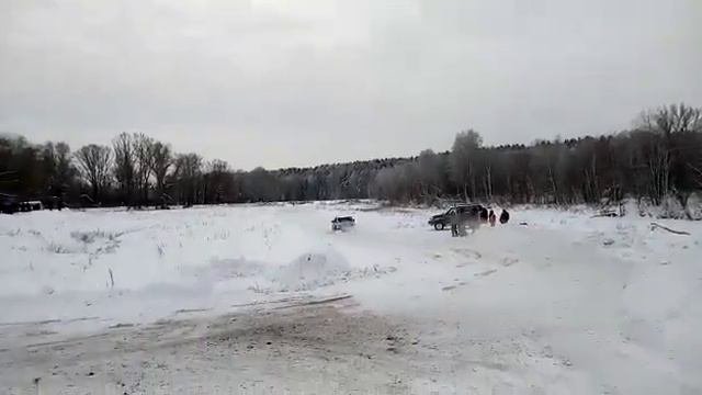 Кольцевые гонки зимой
