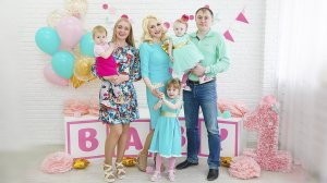 Мята и розовый Нам 1 годик!