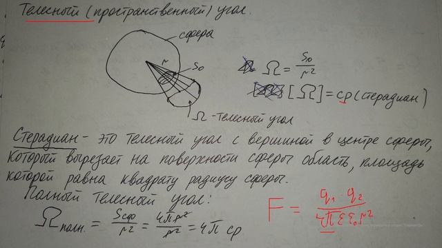 Основы электротехники, электроники и микроэлектроники. #3.Поток напряжён. эл. поля, теорема Гаусса