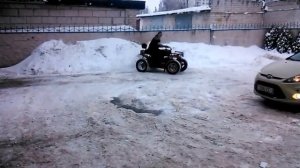 Квадроцикл на базе мото МТ 10