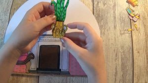 ДОМИК из бумаги для куклы ЛОЛ