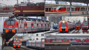 Станция Нижний Новгород прибытие+отправление и фотоподборка на станции