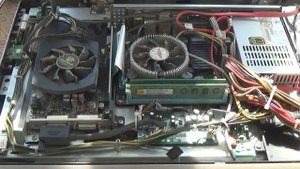 Разборка моноблока dns LP2451