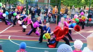 1 июня - Открытие спортивной площадки - Черлидинг