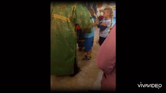 Утренняя служба на "Духов день" смотреть онлайн