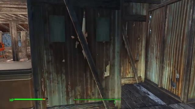 Fallout 4 Tour, Sanctuary Hills, Crops, Power Armor Display смотреть онлайн