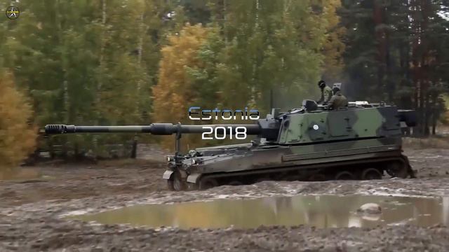 корейская 155мм гаубица K-9 Thunder покоряет мир смотреть онлайн