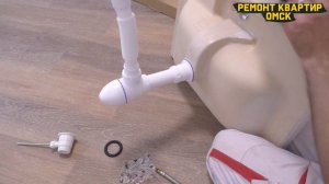 Установка раковины в ванной